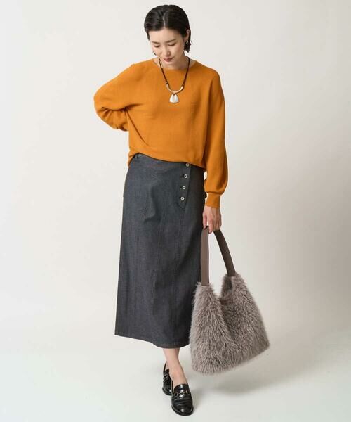 GEORGES RECH / ジョルジュ・レッシュ ニット・セーター | [日本製]ガーター編みニットプルオーバー | 詳細19