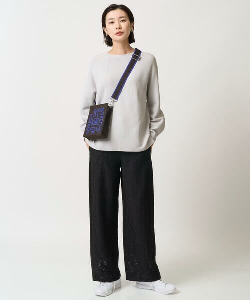 GEORGES RECH / ジョルジュ・レッシュ ニット・セーター | [日本製]ガーター編みニットプルオーバー | 詳細25