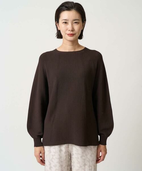 GEORGES RECH / ジョルジュ・レッシュ ニット・セーター | [日本製]ガーター編みニットプルオーバー | 詳細6