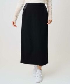GEORGES RECH / ジョルジュ・レッシュ ロング・マキシ丈スカート | ストレッチダンボールセミタイトスカート
