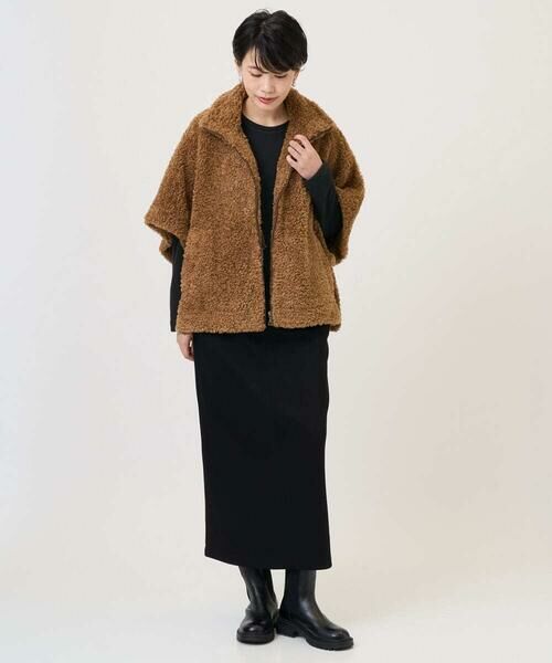 GEORGES RECH / ジョルジュ・レッシュ ロング・マキシ丈スカート | ストレッチダンボールセミタイトスカート | 詳細23