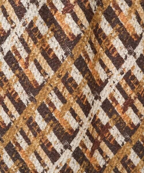 GEORGES RECH / ジョルジュ・レッシュ ロング・マキシ丈スカート | [日本製]フェザーナロータイトチェックスカート | 詳細9