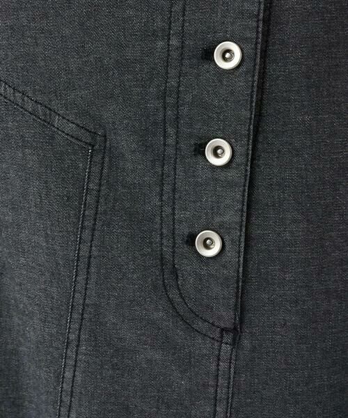 GEORGES RECH / ジョルジュ・レッシュ ロング・マキシ丈スカート | [セットアップ対応]セミタイトブラックデニムスカート | 詳細9