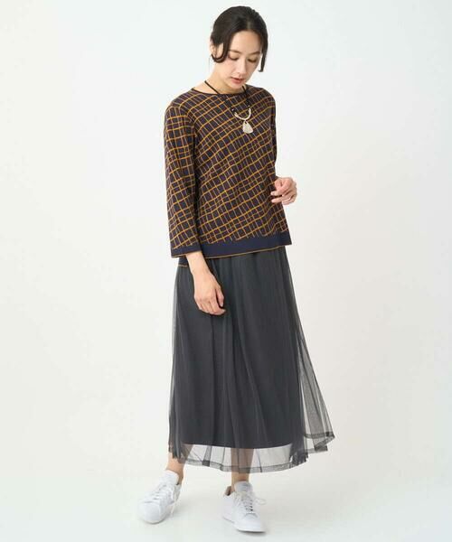 GEORGES RECH / ジョルジュ・レッシュ ロング・マキシ丈スカート | シアーチュールギャザースカート | 詳細10