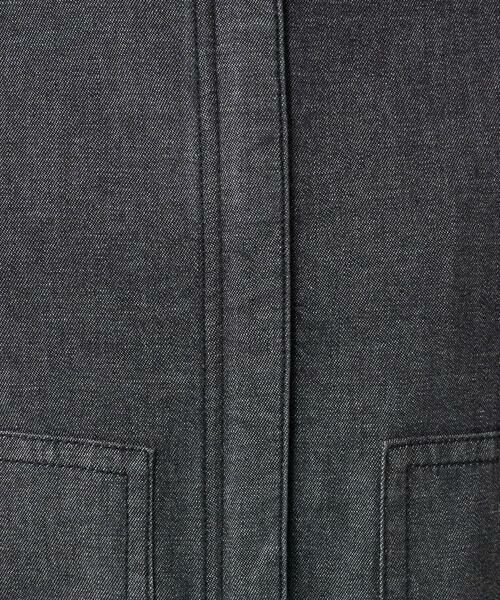 GEORGES RECH / ジョルジュ・レッシュ セットアップ | [セットアップ対応]ノーカラーブラックデニムブルゾン | 詳細11