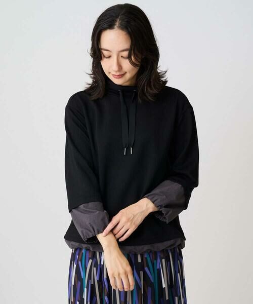 GEORGES RECH / ジョルジュ・レッシュ カットソー | ダンボールハイネックプルオーバー | 詳細3