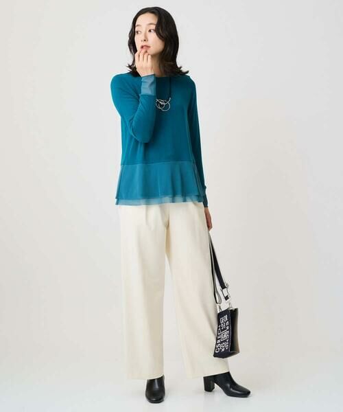 GEORGES RECH / ジョルジュ・レッシュ カットソー | カシミヤフレアチュールプルオーバー | 詳細18