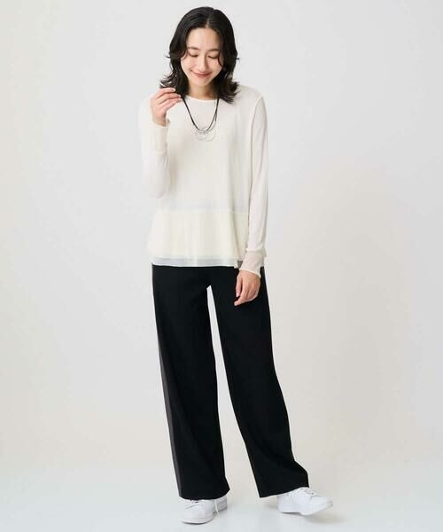 GEORGES RECH / ジョルジュ・レッシュ カットソー | カシミヤフレアチュールプルオーバー | 詳細20