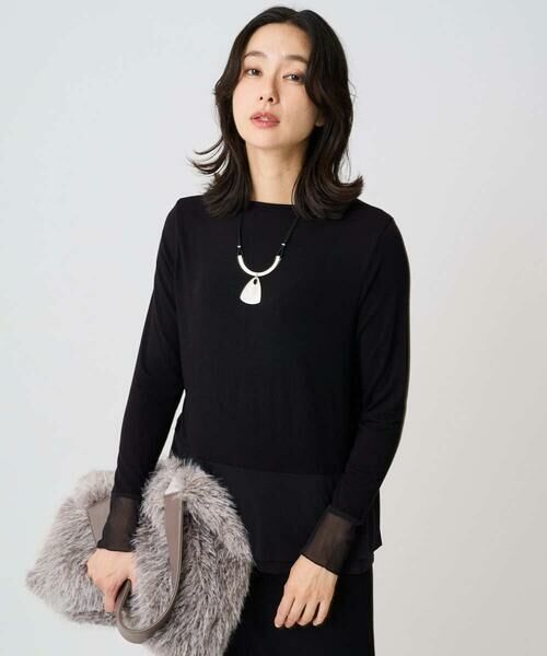 GEORGES RECH / ジョルジュ・レッシュ カットソー | カシミヤフレアチュールプルオーバー | 詳細3