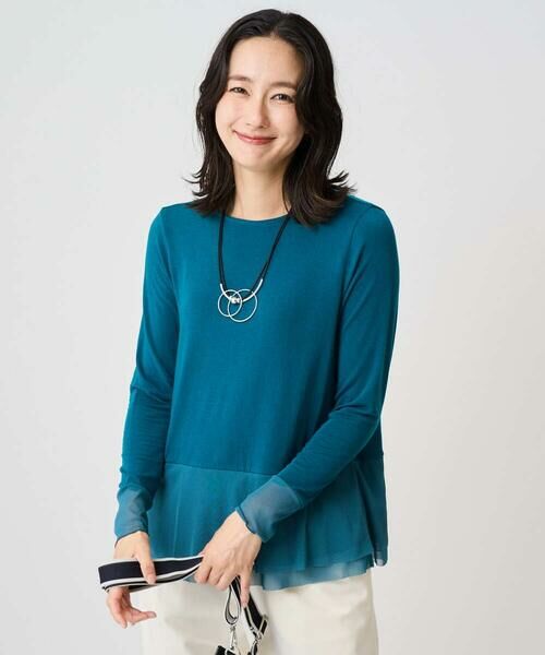 GEORGES RECH / ジョルジュ・レッシュ カットソー | カシミヤフレアチュールプルオーバー | 詳細4