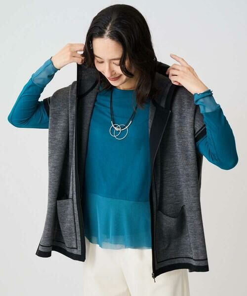 GEORGES RECH / ジョルジュ・レッシュ カットソー | カシミヤフレアチュールプルオーバー | 詳細5