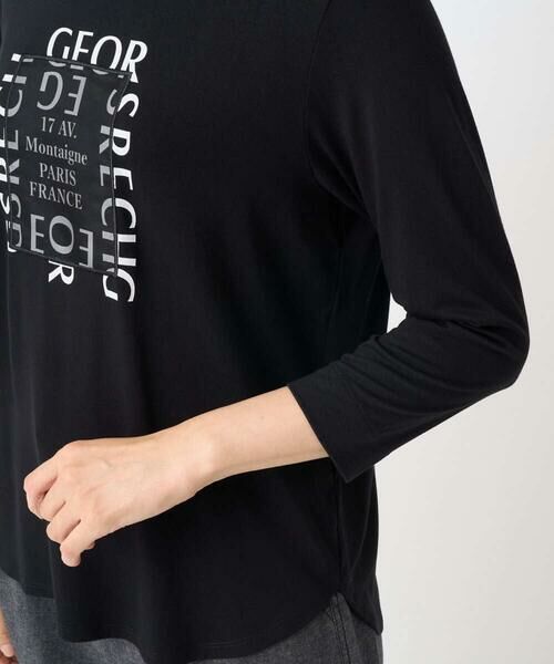 GEORGES RECH / ジョルジュ・レッシュ カットソー | ベア天竺ロゴプルオーバー | 詳細10