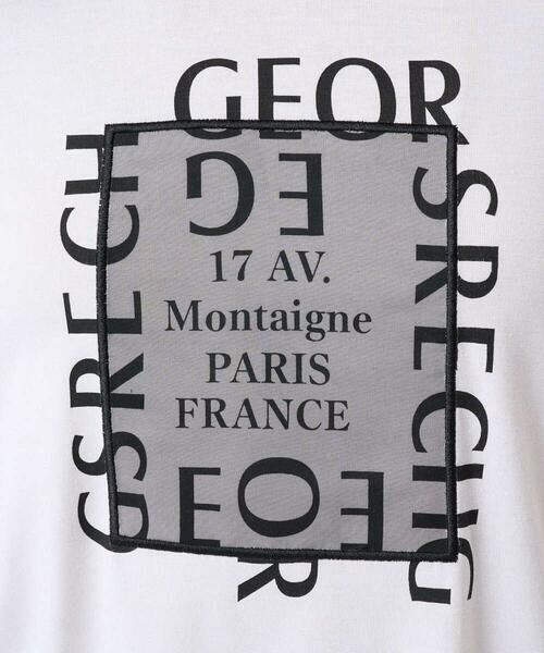 GEORGES RECH / ジョルジュ・レッシュ カットソー | ベア天竺ロゴプルオーバー | 詳細13