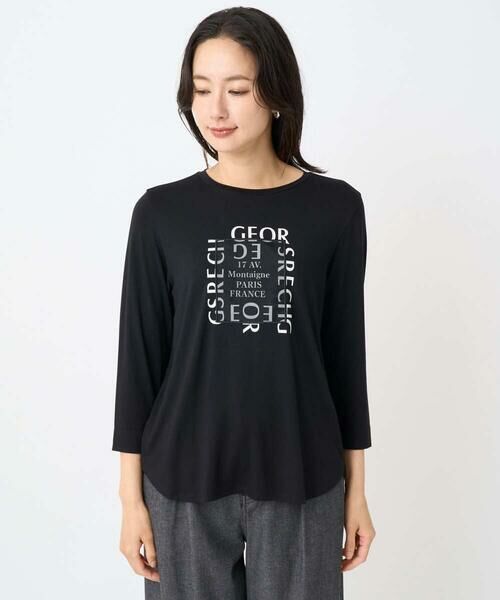 GEORGES RECH / ジョルジュ・レッシュ カットソー | ベア天竺ロゴプルオーバー | 詳細6