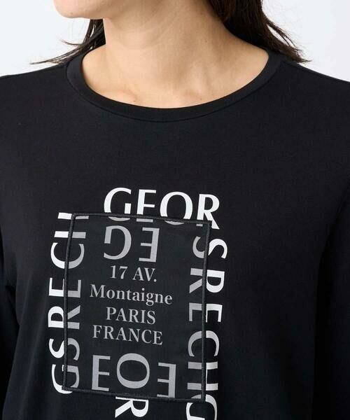 GEORGES RECH / ジョルジュ・レッシュ カットソー | ベア天竺ロゴプルオーバー | 詳細9