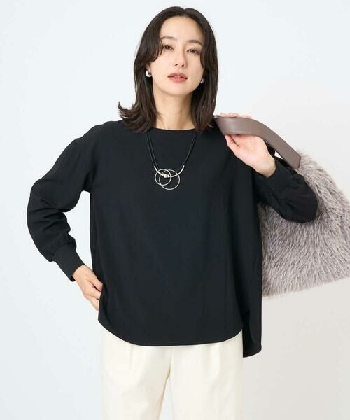 GEORGES RECH / ジョルジュ・レッシュ カットソー | ストレッチブラウソー | 詳細2