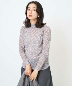 GEORGES RECH / ジョルジュ・レッシュ カットソー | [日本製]シアーボトルネックロゴカットソー