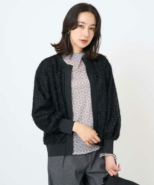 GEORGES RECH / ジョルジュ・レッシュ カットソー | [日本製]シアーボトルネックロゴカットソー | 詳細2