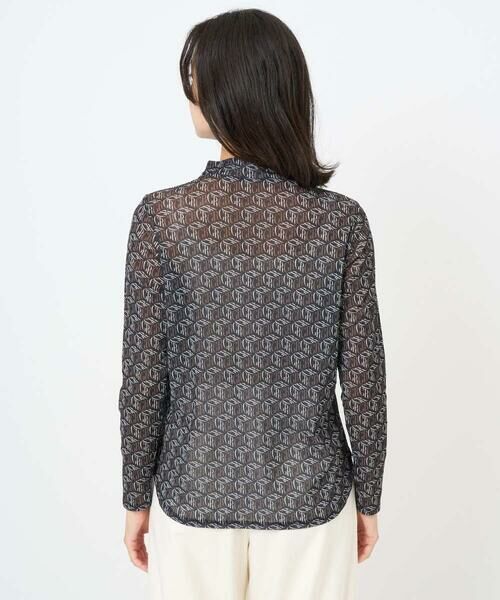 GEORGES RECH / ジョルジュ・レッシュ カットソー | [日本製]シアーボトルネックロゴカットソー | 詳細7