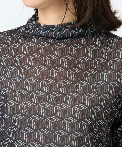 GEORGES RECH / ジョルジュ・レッシュ カットソー | [日本製]シアーボトルネックロゴカットソー | 詳細8