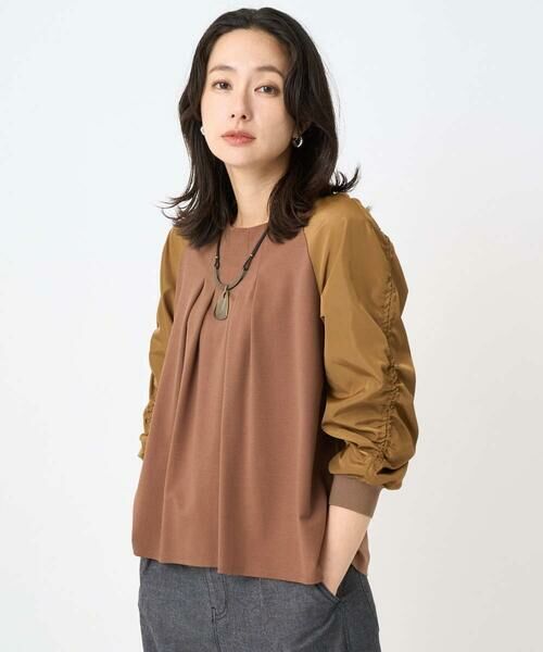 GEORGES RECH / ジョルジュ・レッシュ カットソー | ジャージータフタコンビプルオーバー | 詳細2