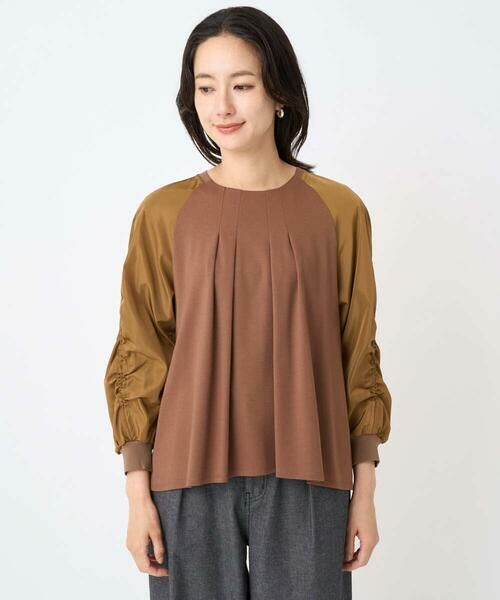 GEORGES RECH / ジョルジュ・レッシュ カットソー | ジャージータフタコンビプルオーバー | 詳細3