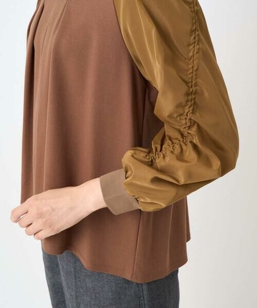 GEORGES RECH / ジョルジュ・レッシュ カットソー | ジャージータフタコンビプルオーバー | 詳細7