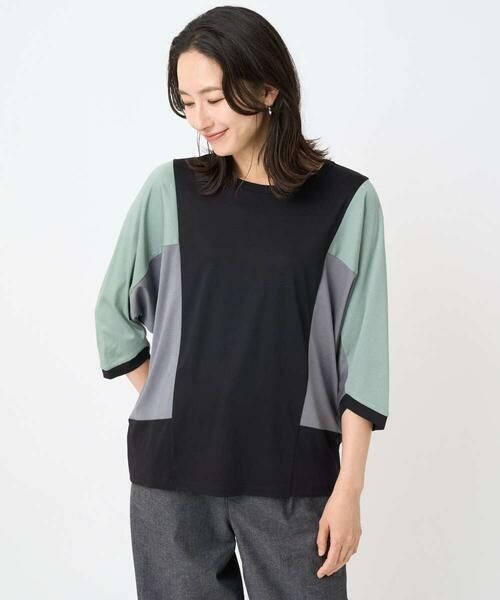 GEORGES RECH / ジョルジュ・レッシュ カットソー | 7分袖ドルマンスリーブプルオーバー | 詳細1