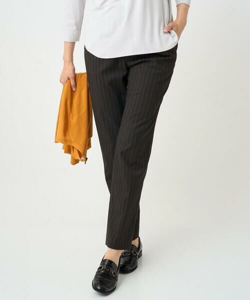 GEORGES RECH / ジョルジュ・レッシュ その他パンツ | [日本製]ストライプテーパードパンツ | 詳細10