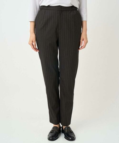 GEORGES RECH / ジョルジュ・レッシュ その他パンツ | [日本製]ストライプテーパードパンツ | 詳細11