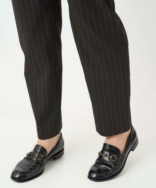 GEORGES RECH / ジョルジュ・レッシュ その他パンツ | [日本製]ストライプテーパードパンツ | 詳細17