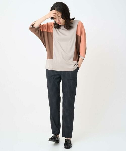 GEORGES RECH / ジョルジュ・レッシュ その他パンツ | [日本製]ストライプテーパードパンツ | 詳細8