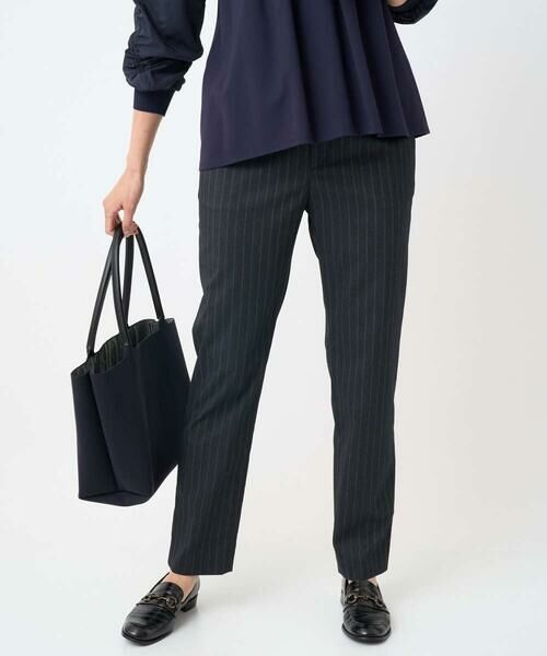 GEORGES RECH / ジョルジュ・レッシュ その他パンツ | [日本製]ストライプテーパードパンツ | 詳細9