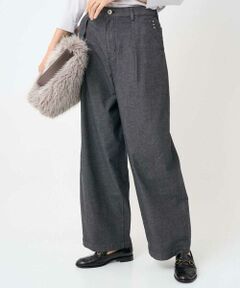 GEORGES RECH / ジョルジュ・レッシュ その他パンツ | [セットアップ対応]バレルワイドブラックデニムパンツ