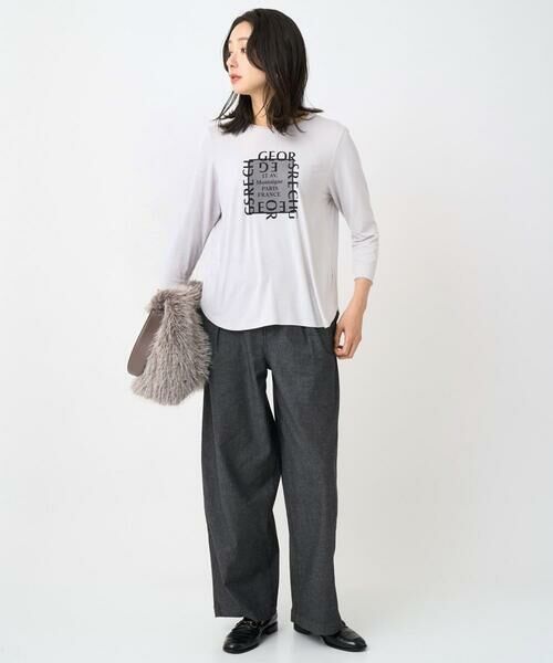 GEORGES RECH / ジョルジュ・レッシュ その他パンツ | [セットアップ対応]バレルワイドブラックデニムパンツ | 詳細12