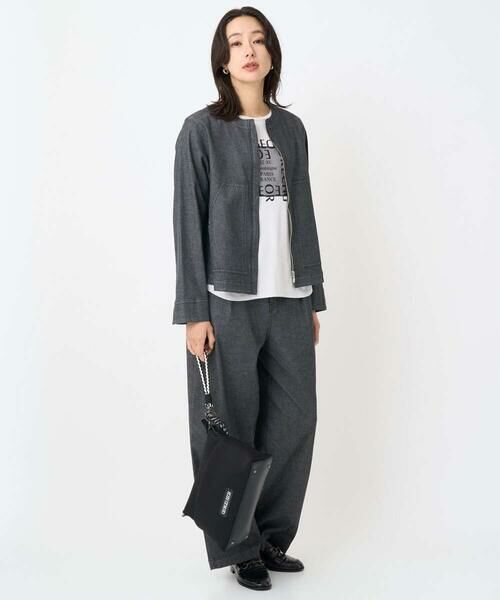 GEORGES RECH / ジョルジュ・レッシュ その他パンツ | [セットアップ対応]バレルワイドブラックデニムパンツ | 詳細16