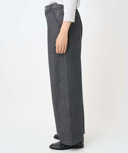 GEORGES RECH / ジョルジュ・レッシュ その他パンツ | [セットアップ対応]バレルワイドブラックデニムパンツ | 詳細3