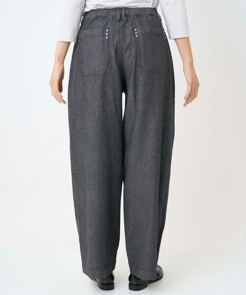 GEORGES RECH / ジョルジュ・レッシュ その他パンツ | [セットアップ対応]バレルワイドブラックデニムパンツ | 詳細4