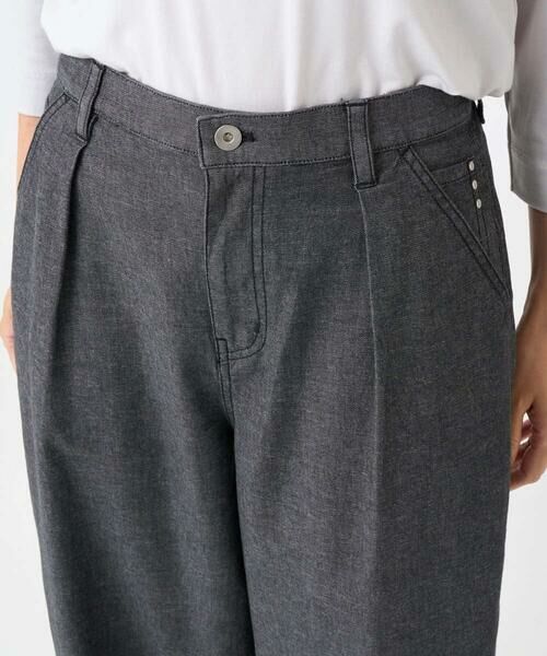 GEORGES RECH / ジョルジュ・レッシュ その他パンツ | [セットアップ対応]バレルワイドブラックデニムパンツ | 詳細6