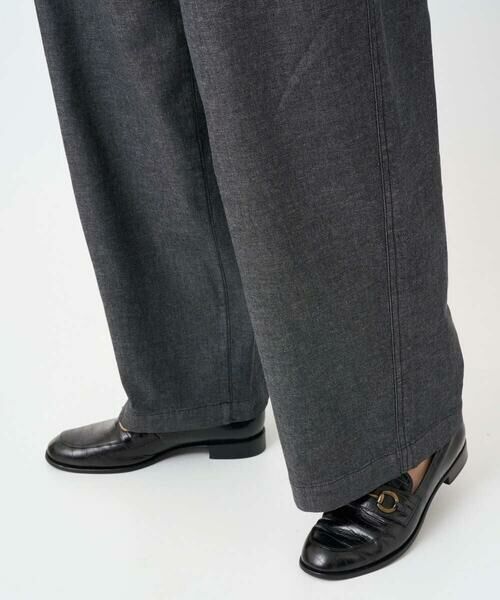 GEORGES RECH / ジョルジュ・レッシュ その他パンツ | [セットアップ対応]バレルワイドブラックデニムパンツ | 詳細9