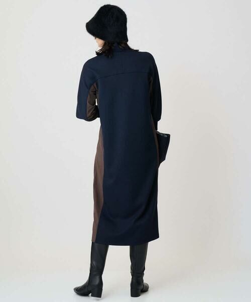 GEORGES RECH / ジョルジュ・レッシュ ロング・マキシ丈ワンピース | ダンボールタフタドッキングワンピース | 詳細16