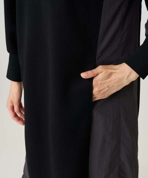 GEORGES RECH / ジョルジュ・レッシュ ロング・マキシ丈ワンピース | ダンボールタフタドッキングワンピース | 詳細6