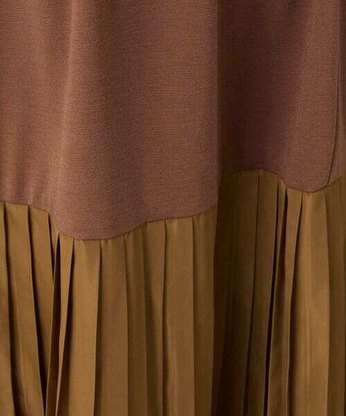 GEORGES RECH / ジョルジュ・レッシュ ロング・マキシ丈ワンピース | ジャージータフタコンビワンピース | 詳細7