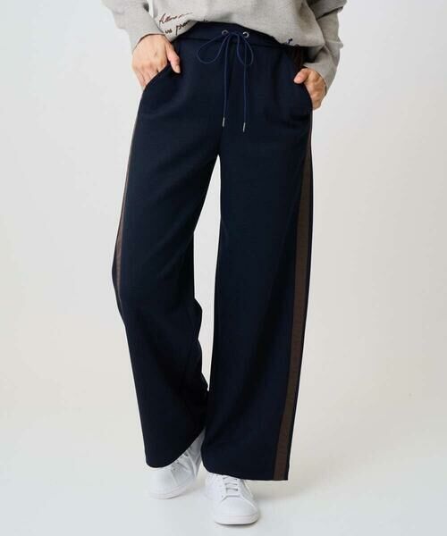 GEORGES RECH / ジョルジュ・レッシュ チノ・ワークパンツ | ストレッチダンボールストレートワイドパンツ | 詳細1