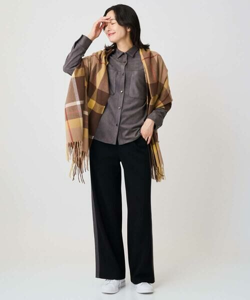 GEORGES RECH / ジョルジュ・レッシュ チノ・ワークパンツ | ストレッチダンボールストレートワイドパンツ | 詳細15