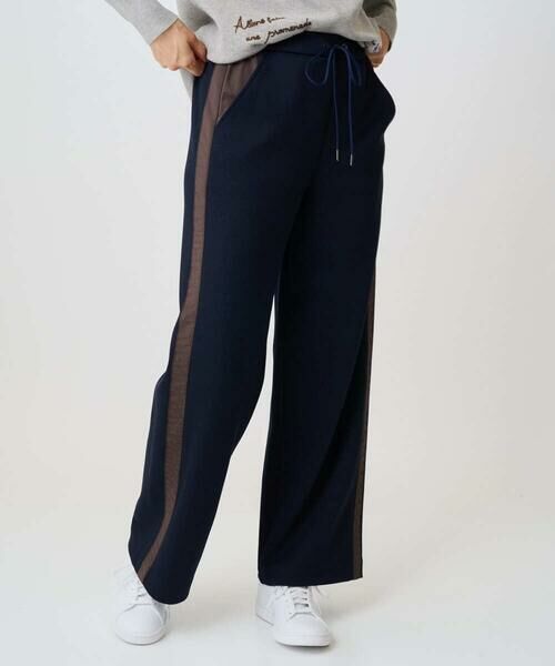 GEORGES RECH / ジョルジュ・レッシュ チノ・ワークパンツ | ストレッチダンボールストレートワイドパンツ | 詳細2