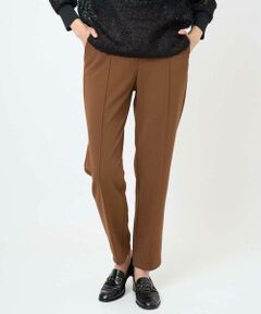 GEORGES RECH / ジョルジュ・レッシュ ショート・ハーフ・半端丈パンツ | [日本製]カットジョーゼットストレッチテーパードパンツ