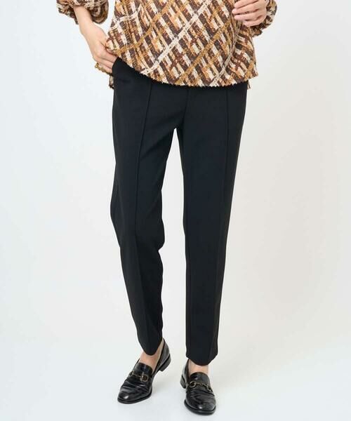 GEORGES RECH / ジョルジュ・レッシュ ショート・ハーフ・半端丈パンツ | [日本製]カットジョーゼットストレッチテーパードパンツ | 詳細2