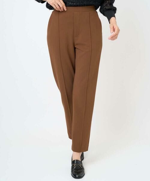 GEORGES RECH / ジョルジュ・レッシュ ショート・ハーフ・半端丈パンツ | [日本製]カットジョーゼットストレッチテーパードパンツ | 詳細3