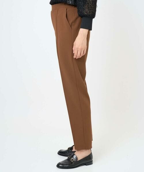 GEORGES RECH / ジョルジュ・レッシュ ショート・ハーフ・半端丈パンツ | [日本製]カットジョーゼットストレッチテーパードパンツ | 詳細5